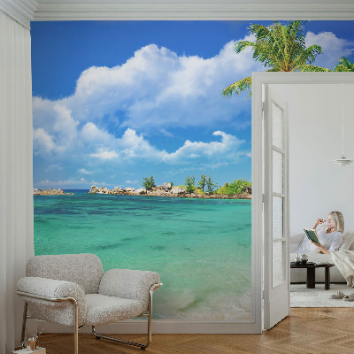Carta da parati cameretta Paradiso tropicale