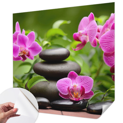 Fotomurale per bambini Pietre di orchidea