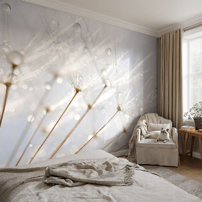 Fotomurale per cameretta Tarassaco rosa