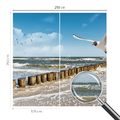 Carta da parati adesiva Paesaggio costiero