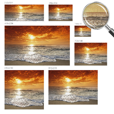 Fotomurale effetto 3D Onde oceaniche