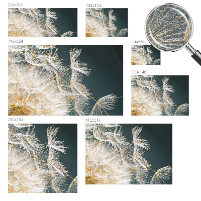 Fotomurale 3D Dente di leone della leggerezza