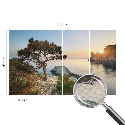 Carta da parati per cameretta Natura pacifica