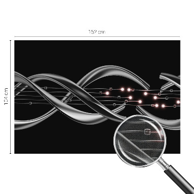 Carta da parati effetto profondità Motivo intrecciato