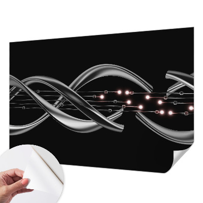 Carta da parati effetto profondità Motivo intrecciato