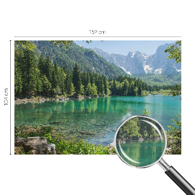 Fotomurale adesivo Lago verde