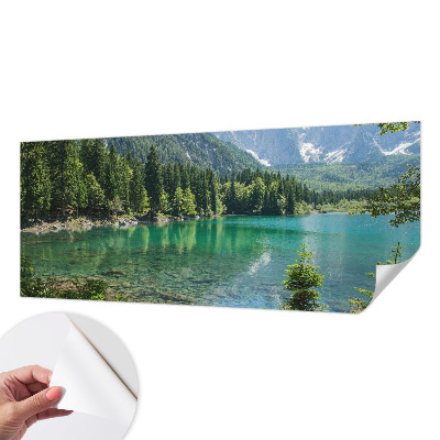 Fotomurale adesivo Lago verde