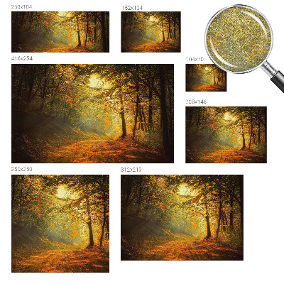 Carta da parati 3D Paesaggio autunnale