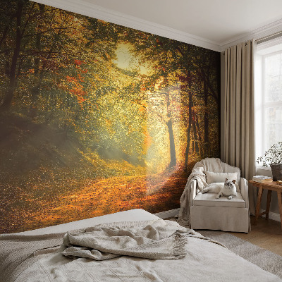 Carta da parati 3D Paesaggio autunnale