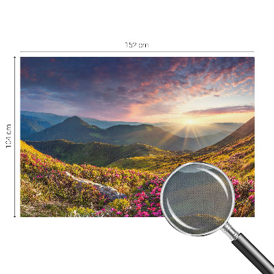 Carta da parati adesiva panorama montano