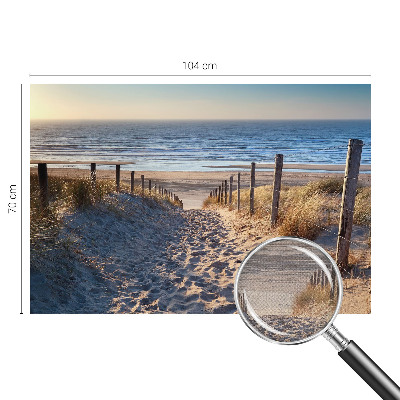 Fotomurale 3D Sentiero della spiaggia