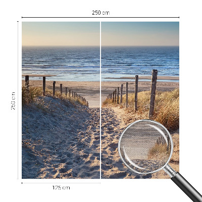 Fotomurale 3D Sentiero della spiaggia