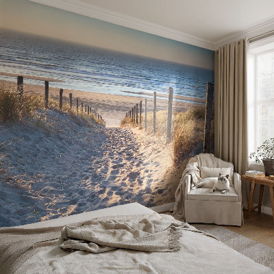 Fotomurale 3D Sentiero della spiaggia