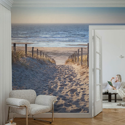 Fotomurale 3D Sentiero della spiaggia