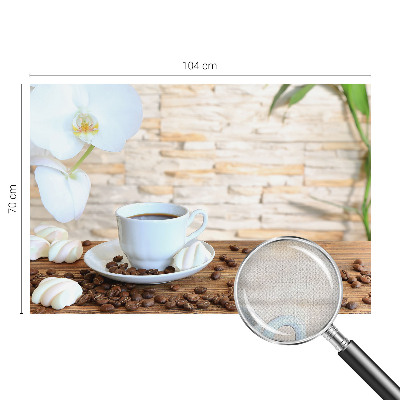 Fotomurale effetto 3D Relax floreale