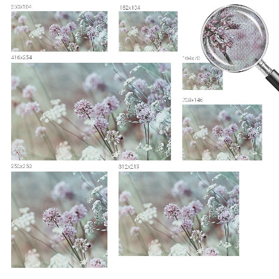 Fotomurale 3D Fiori selvatici