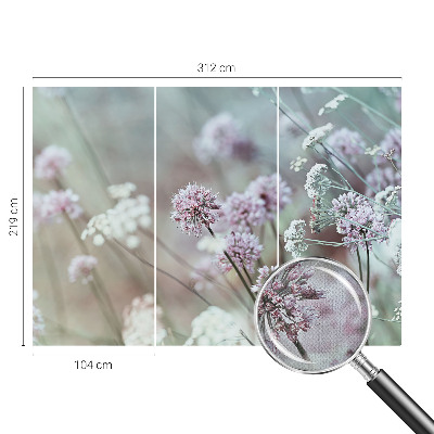 Fotomurale 3D Fiori selvatici