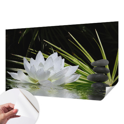 Carta da parati effetto profondità Meditazione di Lily