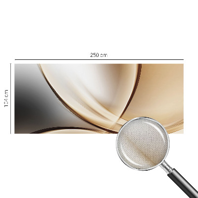 Carta da parati per cameretta Linee arrotondate