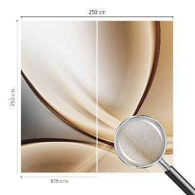 Carta da parati per cameretta Linee arrotondate