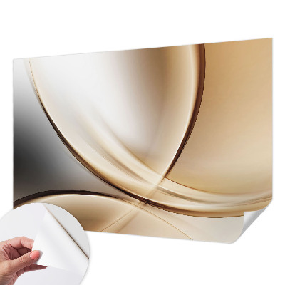 Carta da parati per cameretta Linee arrotondate