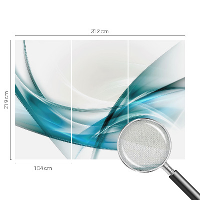 Fotomurale per bambini Onde blu