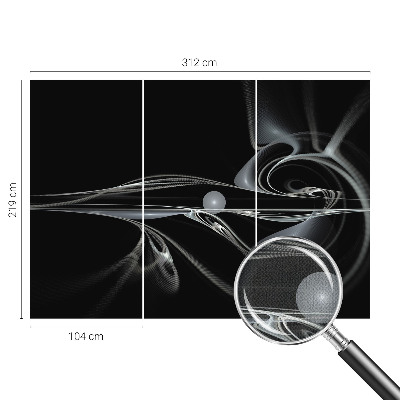 Carta da parati 3D Condotte fluidiche