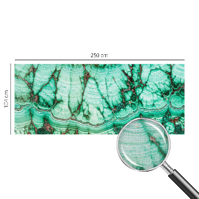 Fotomurale effetto 3D motivi verdi