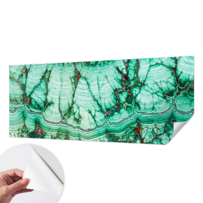 Fotomurale effetto 3D motivi verdi