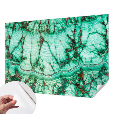 Fotomurale effetto 3D motivi verdi