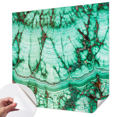 Fotomurale effetto 3D motivi verdi