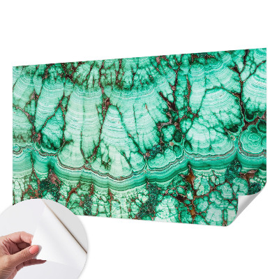 Fotomurale effetto 3D motivi verdi