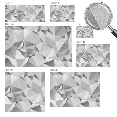 Fotomurale per cameretta geometria astratta