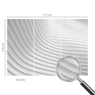 Carta da parati per cameretta Fasce eleganti