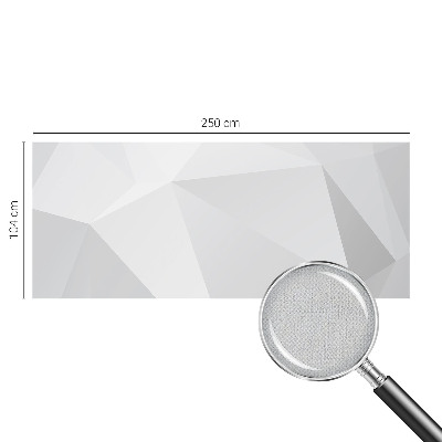 Fotomurale per bambini Triangoli grigi