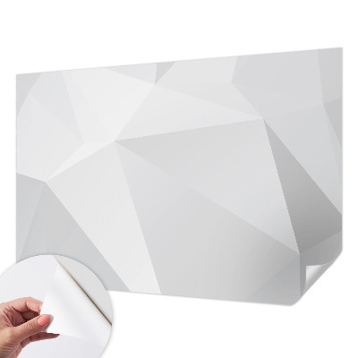 Fotomurale per bambini Triangoli grigi