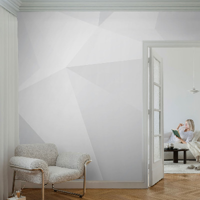 Fotomurale per bambini Triangoli grigi