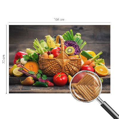 Carta da parati cameretta Ricchezza fruttata