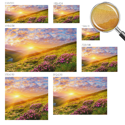 Carta da parati adesiva Montagna occidentale