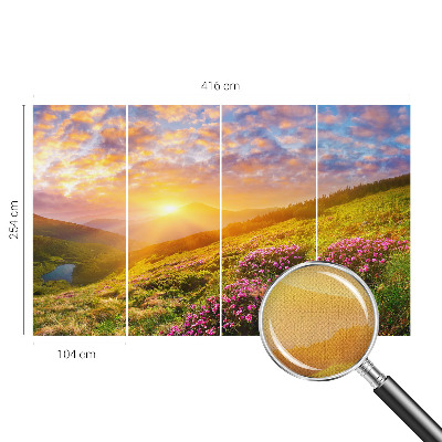 Carta da parati adesiva Montagna occidentale