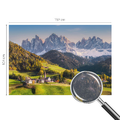 Fotomurale 3D paesaggio montano
