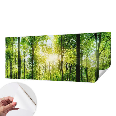 Carta da parati cameretta Armonia della foresta