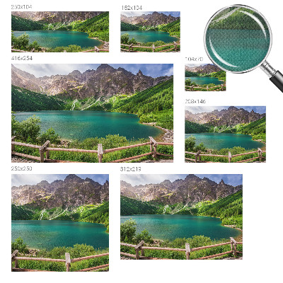 Fotomurale per cameretta paesaggio montano