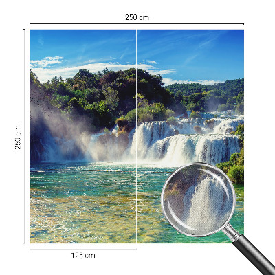 Fotomurale per bambini Paesaggio con cascata