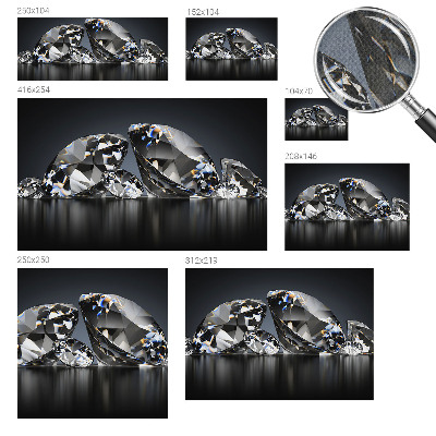 Fotomurale 3D Bellezza cristallina