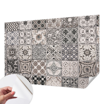 Fotomurale effetto 3D Motivi di piastrelle