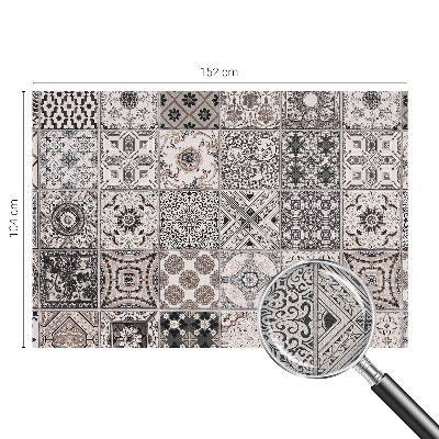 Fotomurale effetto 3D Motivi di piastrelle