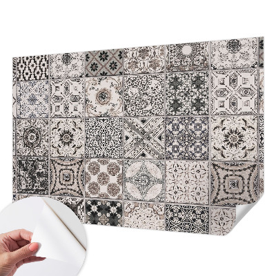 Fotomurale effetto 3D Motivi di piastrelle