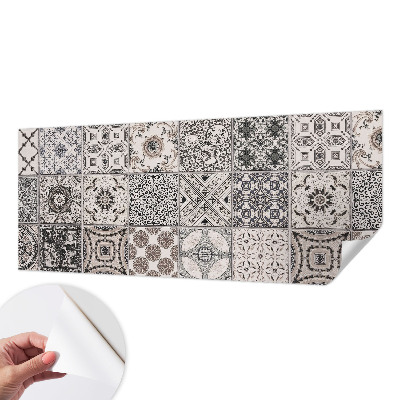 Fotomurale effetto 3D Motivi di piastrelle