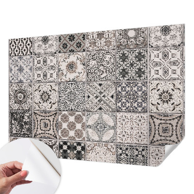 Fotomurale effetto 3D Motivi di piastrelle